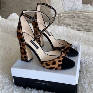 Gavyn Ankle Strap Pumps | Natural Multi Pony